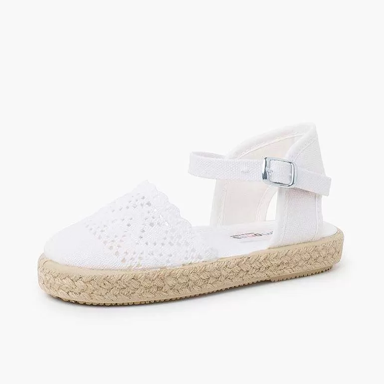 Best Pisamonas Alpargata Calada Para Niñas Con Hebilla