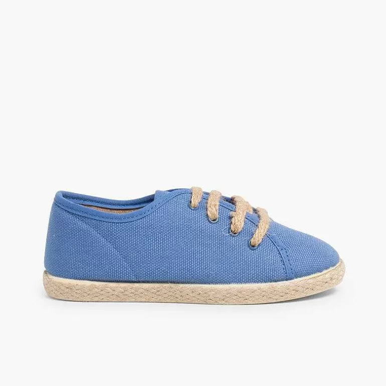 Clearance Pisamonas Alpargatas Con Cordones Tipo Zapatillas