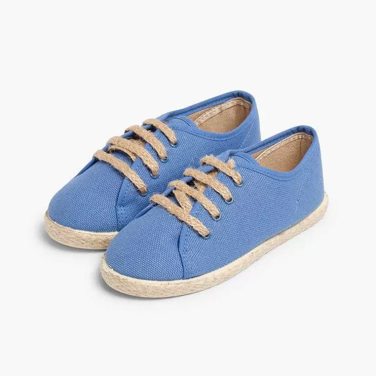 Clearance Pisamonas Alpargatas Con Cordones Tipo Zapatillas