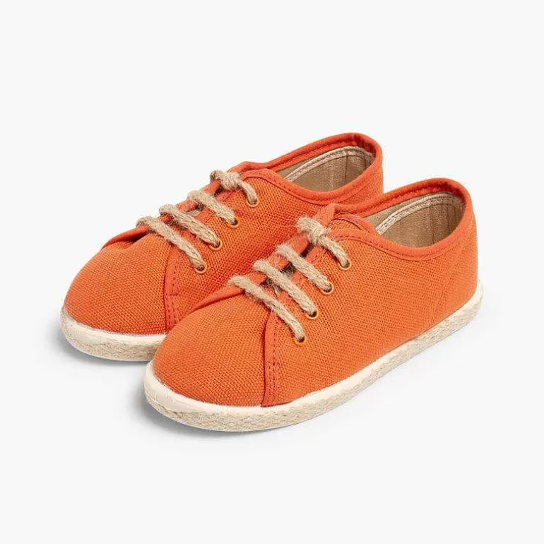 Clearance Pisamonas Alpargatas Con Cordones Tipo Zapatillas