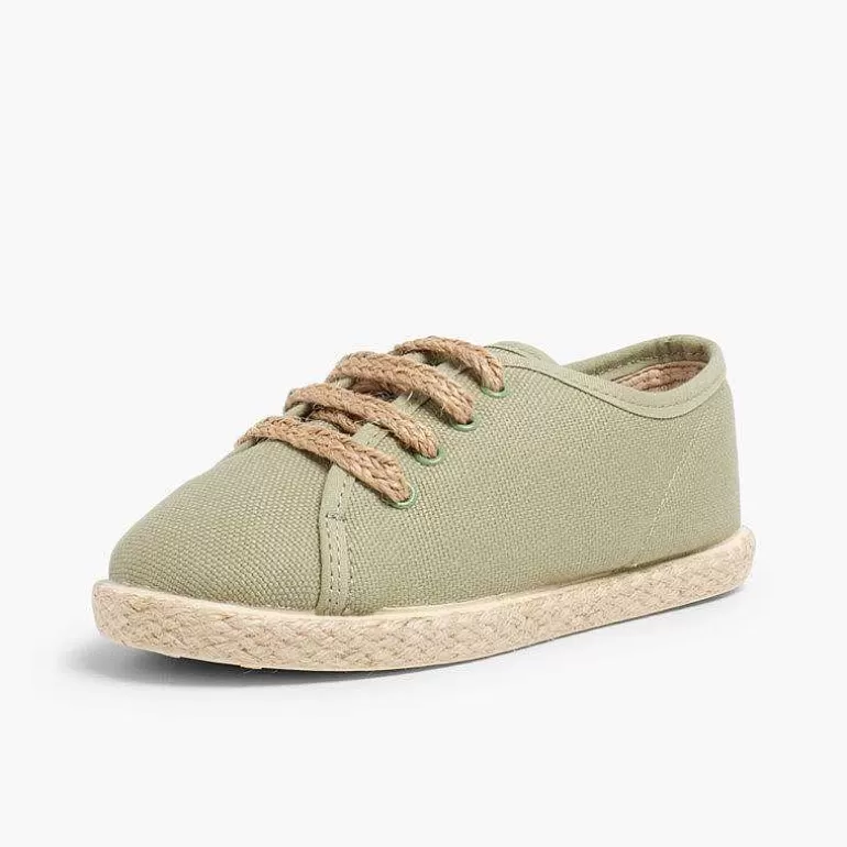 Clearance Pisamonas Alpargatas Con Cordones Tipo Zapatillas