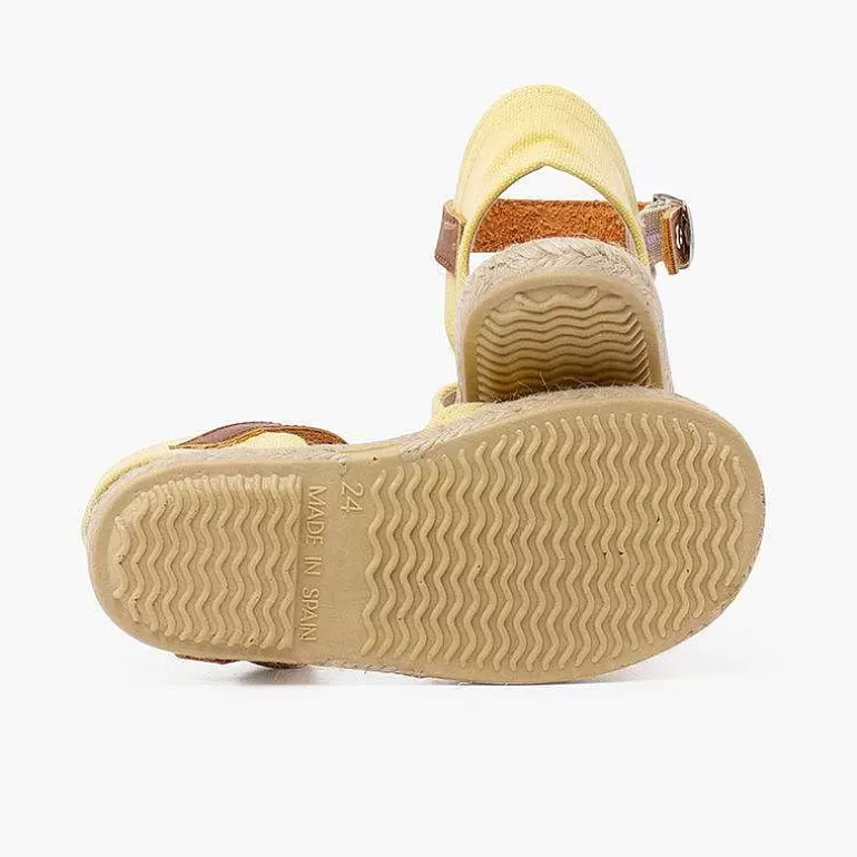 Flash Sale Pisamonas Alpargatas Lona Reciclada Y Correa Tipo Piel