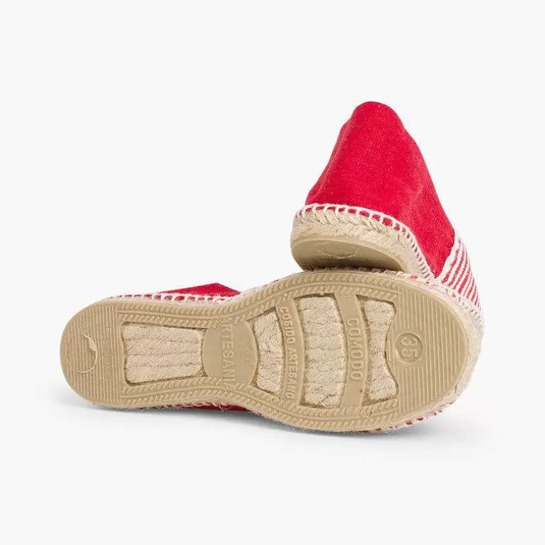 Clearance Pisamonas Alpargatas Rayas Bicolor Niños Y Adultos