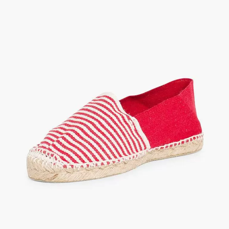 Clearance Pisamonas Alpargatas Rayas Bicolor Niños Y Adultos