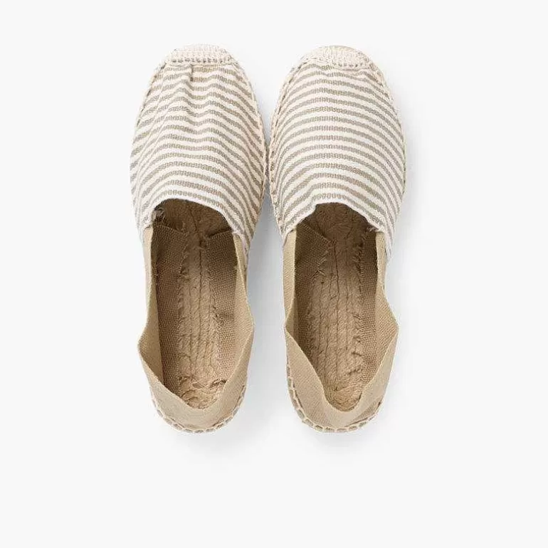 Clearance Pisamonas Alpargatas Rayas Bicolor Niños Y Adultos