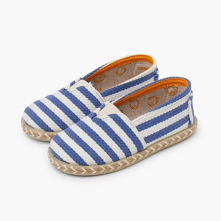 Cheap Pisamonas Alpargatas Rayas Tipo Camping Con Elastico