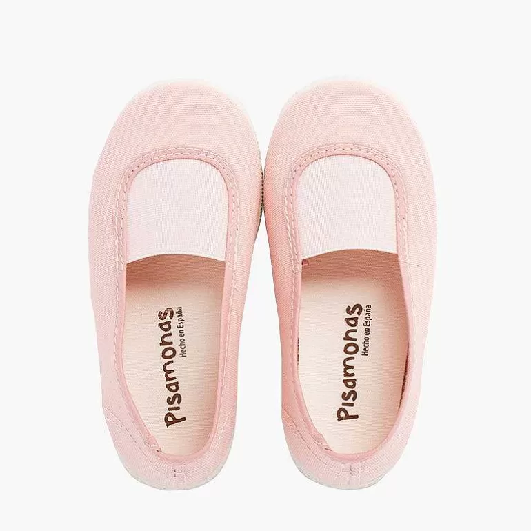 Online Pisamonas Bailarinas Elastico Lona Eco Y Suela Tipo Zapatillas