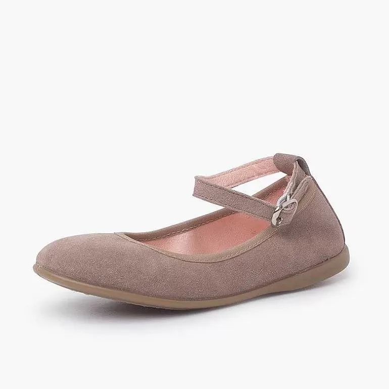 Clearance Pisamonas Bailarinas Flexibles Serraje Con Pulsera