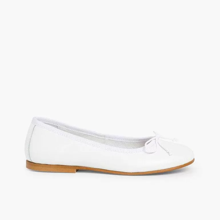 Clearance Pisamonas Bailarinas Niña Piel Manoletinas Comuniónes