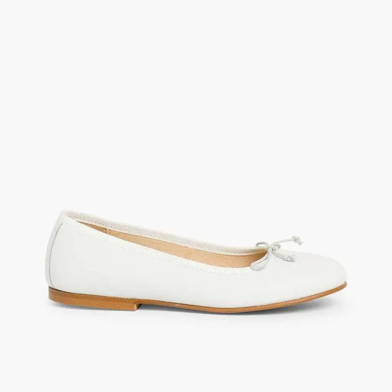 Clearance Pisamonas Bailarinas Niña Piel Manoletinas Comuniónes