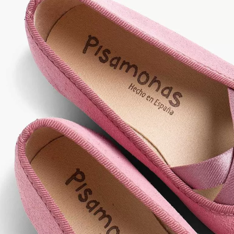 Fashion Pisamonas Bailarinas Niña Serraje Cinta Cruzada Tipo Ballet