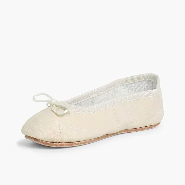 Discount Pisamonas Bailarinas Niña Y Mujer En Piel Y Suela Cuero