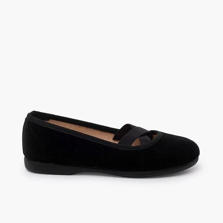 Shop Pisamonas Bailarinas Terciopelo Tipo Ballet