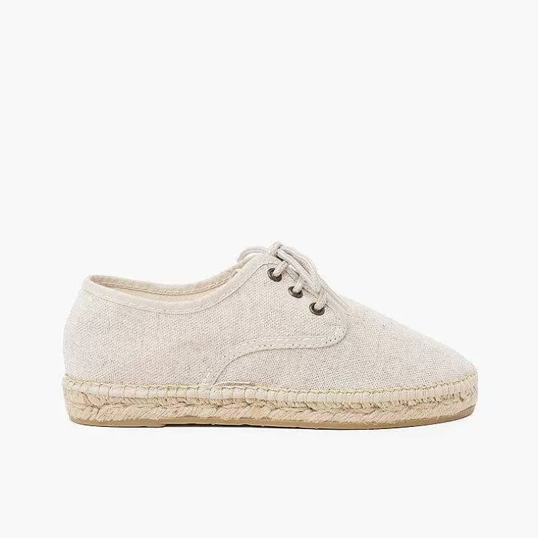 Discount Pisamonas Blucher Lino Suela Alpargata