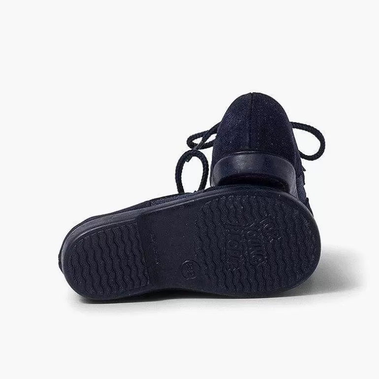 Hot Pisamonas Blucher Lino Y Serraje Picado Niños