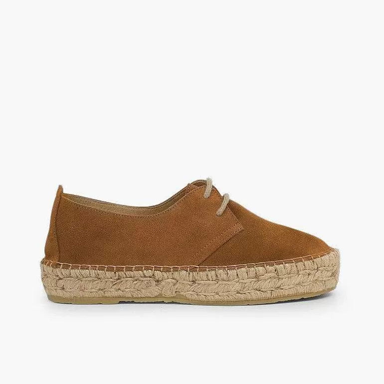 Store Pisamonas Blucher Niña Y Mujer Plataforma Yute