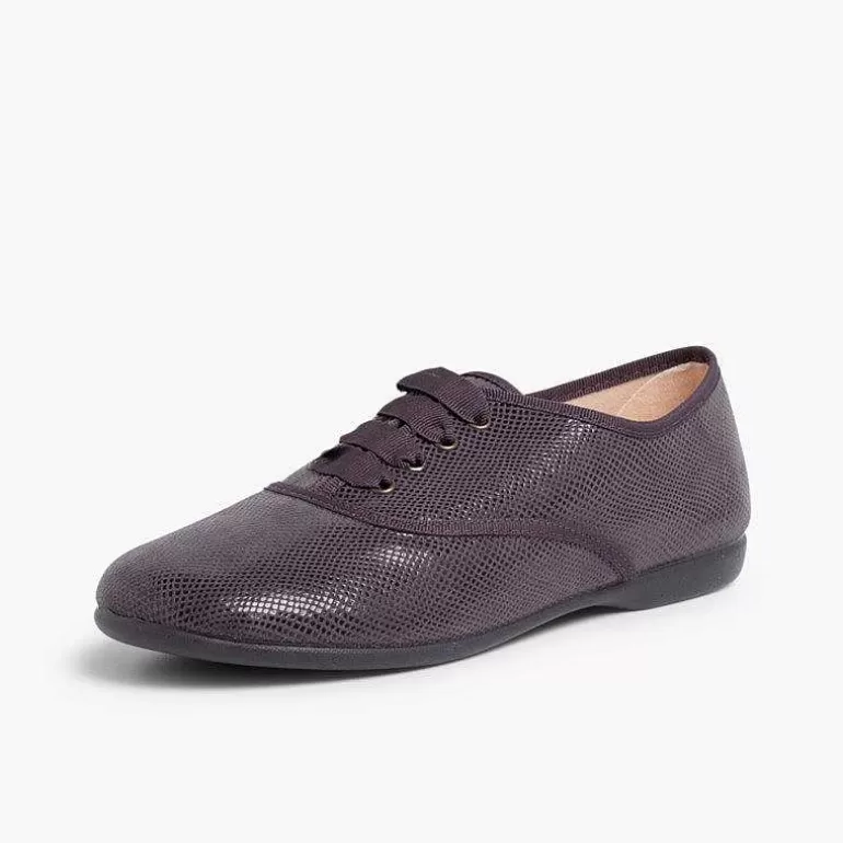Fashion Pisamonas Blucher Niña Y Mujer Tipo Serpiente