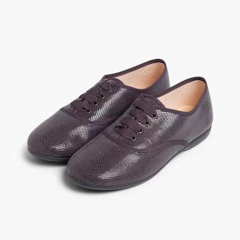 Fashion Pisamonas Blucher Niña Y Mujer Tipo Serpiente