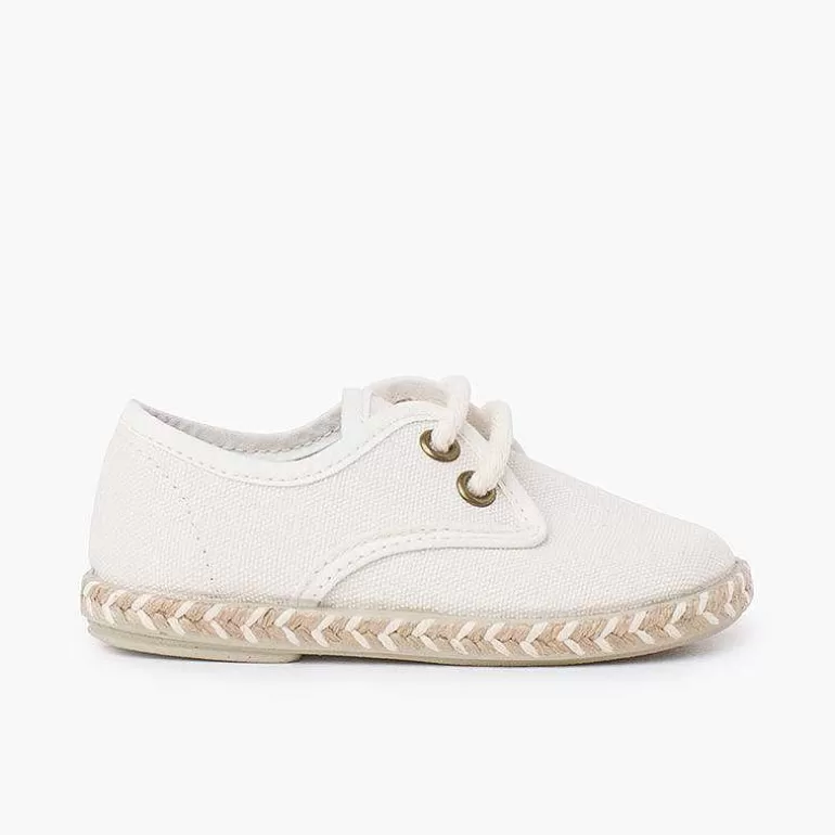 Hot Pisamonas Blucher Niño Lona Suela Yute Bicolor