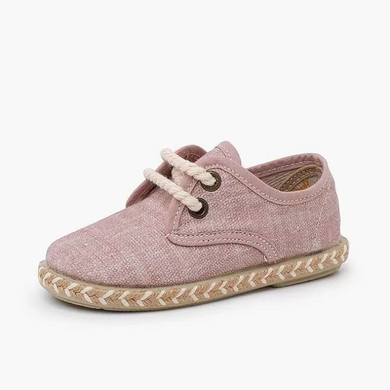 Hot Pisamonas Blucher Niño Lona Suela Yute Bicolor