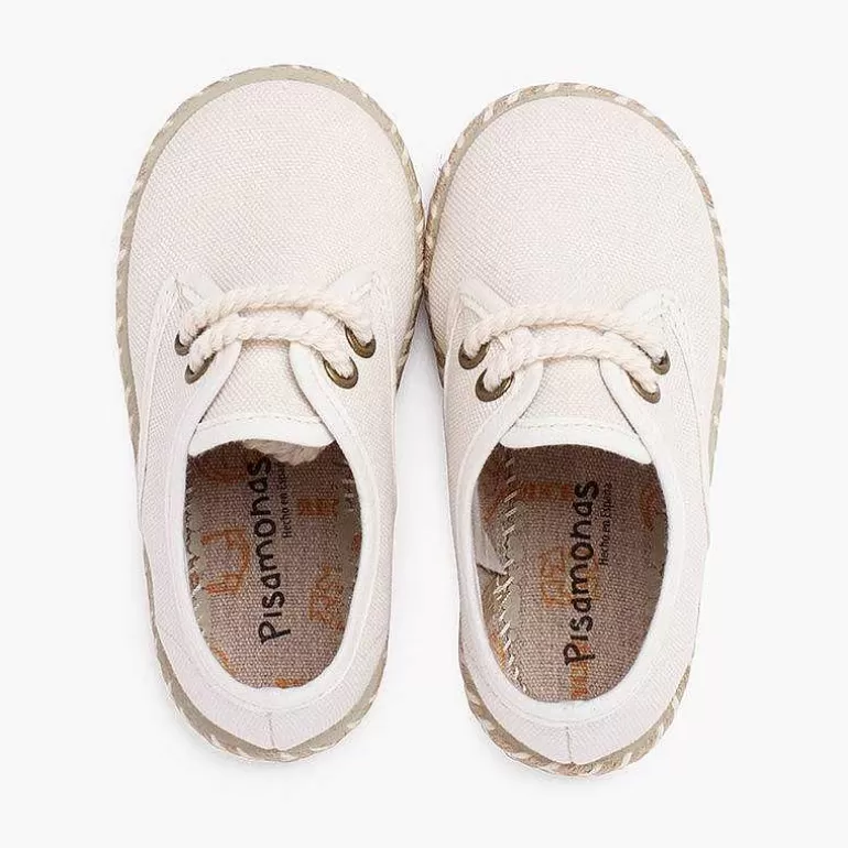 Hot Pisamonas Blucher Niño Lona Suela Yute Bicolor