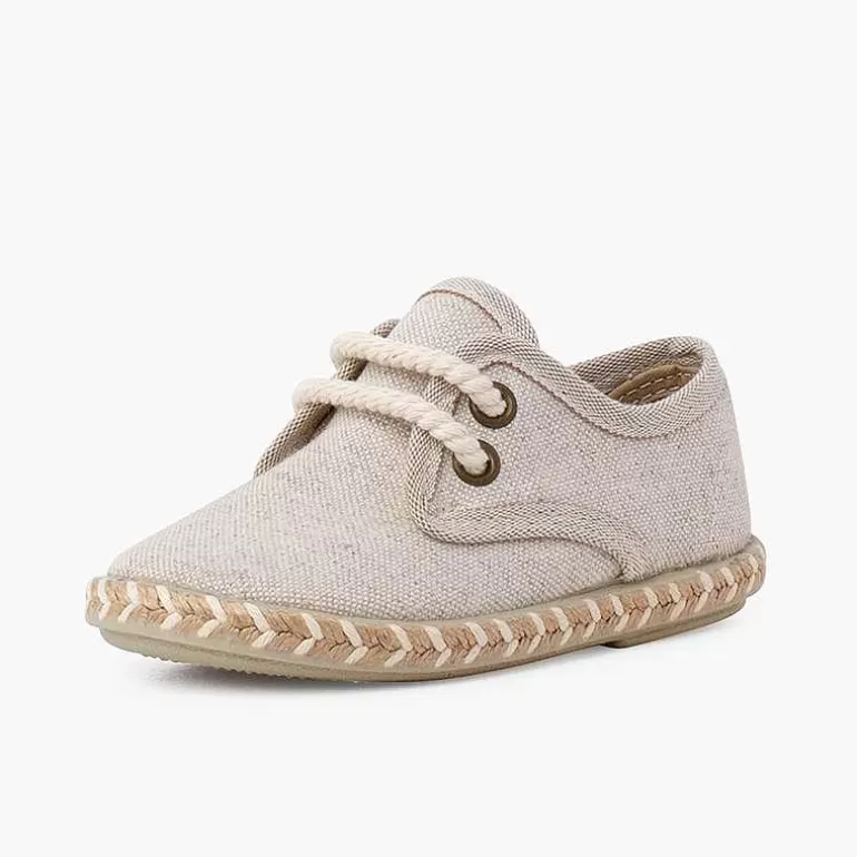 Hot Pisamonas Blucher Niño Lona Suela Yute Bicolor