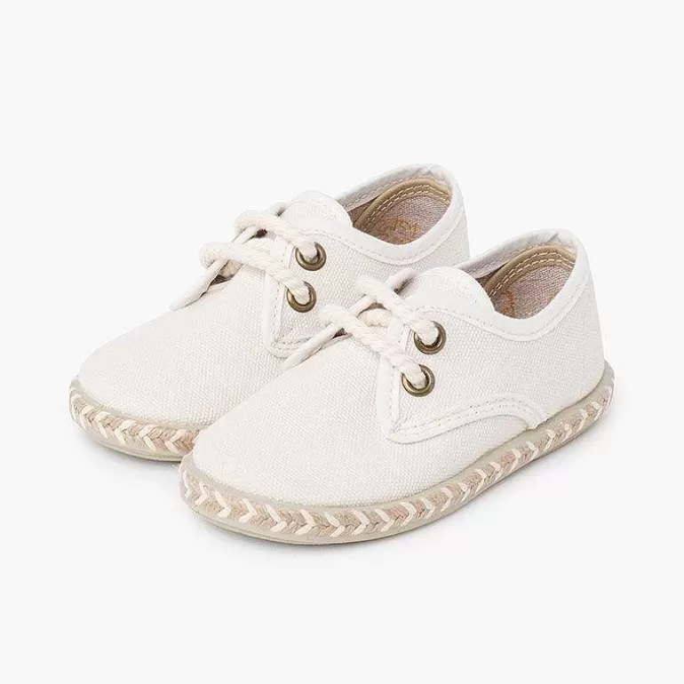 Hot Pisamonas Blucher Niño Lona Suela Yute Bicolor