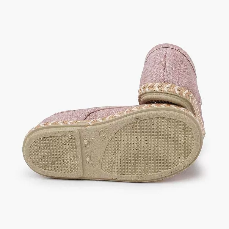 Hot Pisamonas Blucher Niño Lona Suela Yute Bicolor