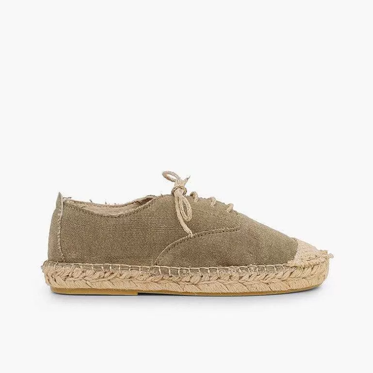 Store Pisamonas Blucher Puntera Y Cordones Yute