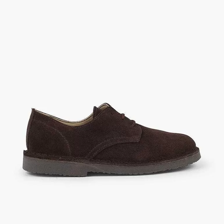 Online Pisamonas Blucher Serraje Liso Zapato De Vestir Niño