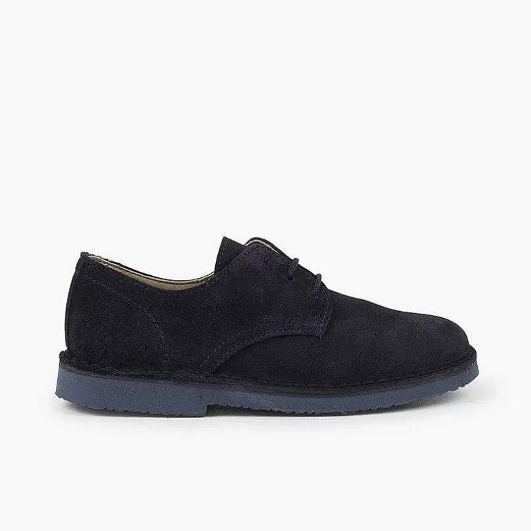 Online Pisamonas Blucher Serraje Liso Zapato De Vestir Niño