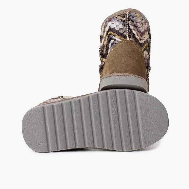 Cheap Pisamonas Bota Baja Tipo Australiana Detalles Lana Colores