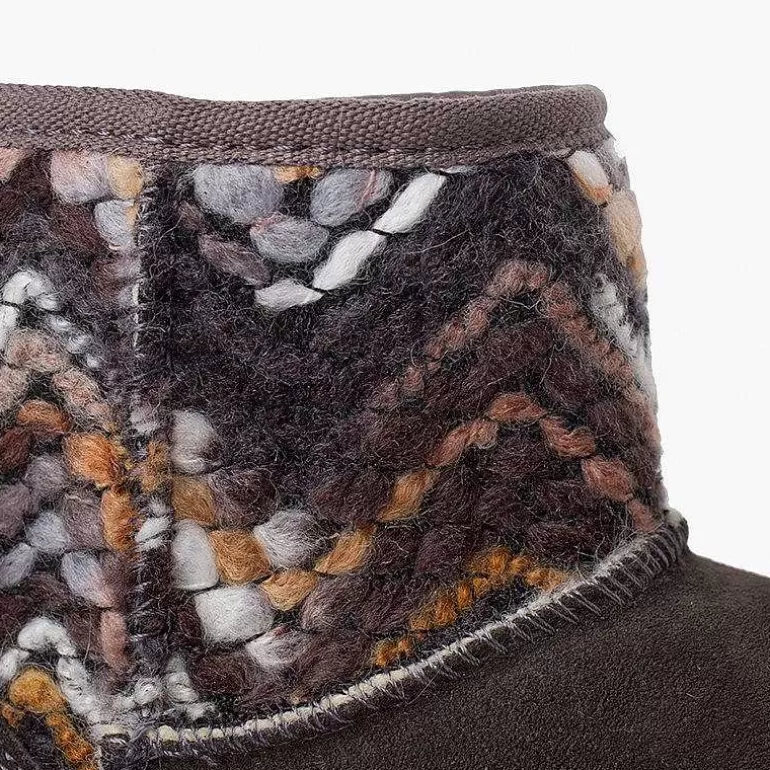 Cheap Pisamonas Bota Baja Tipo Australiana Detalles Lana Colores