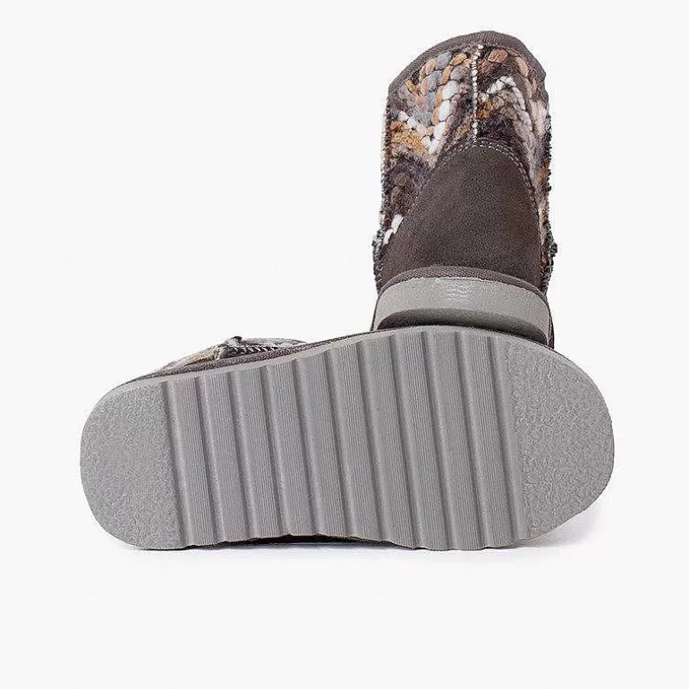 Cheap Pisamonas Bota Baja Tipo Australiana Detalles Lana Colores
