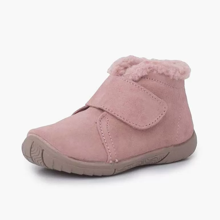 Best Pisamonas Bota Cuello Tipo Borreguito Y Tira Adherente
