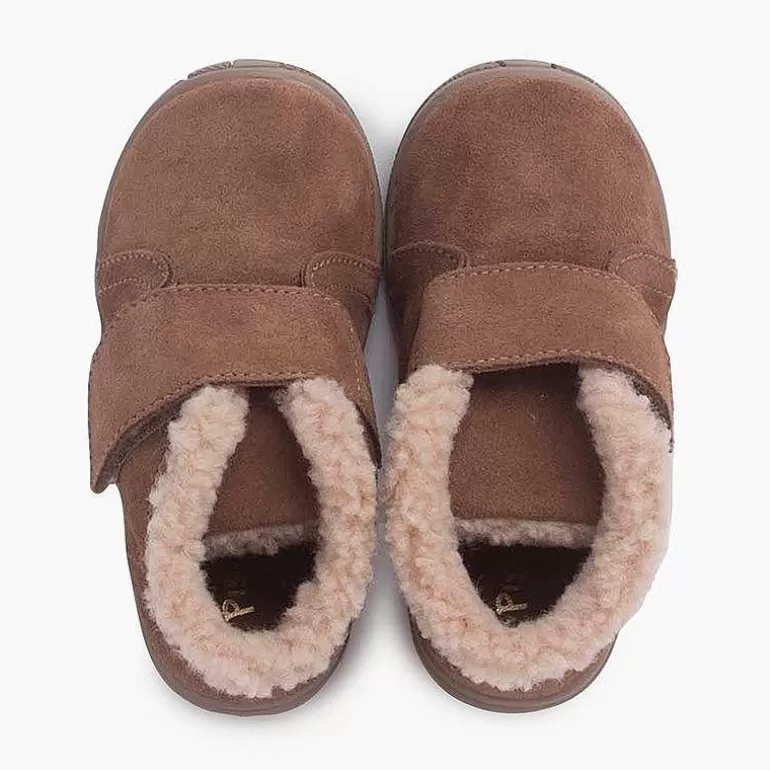 Best Pisamonas Bota Cuello Tipo Borreguito Y Tira Adherente