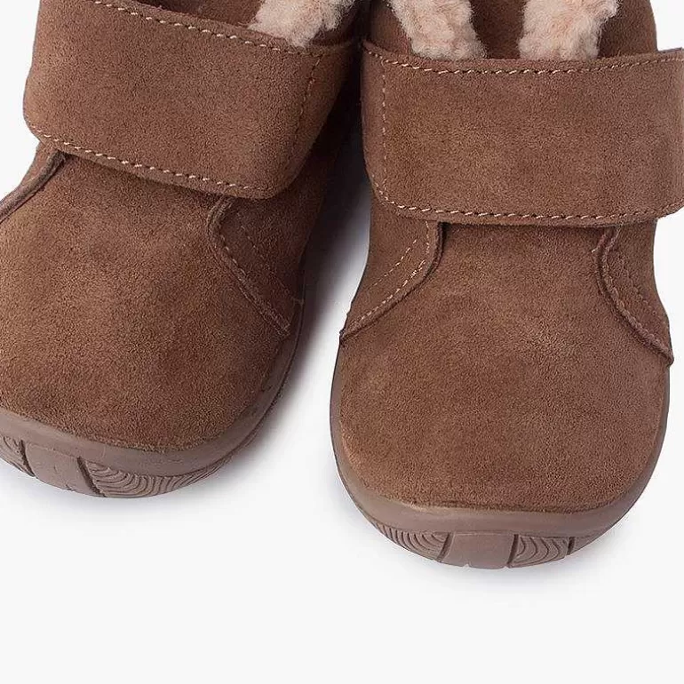 Best Pisamonas Bota Cuello Tipo Borreguito Y Tira Adherente
