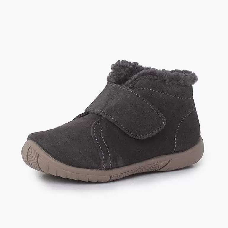 Best Pisamonas Bota Cuello Tipo Borreguito Y Tira Adherente