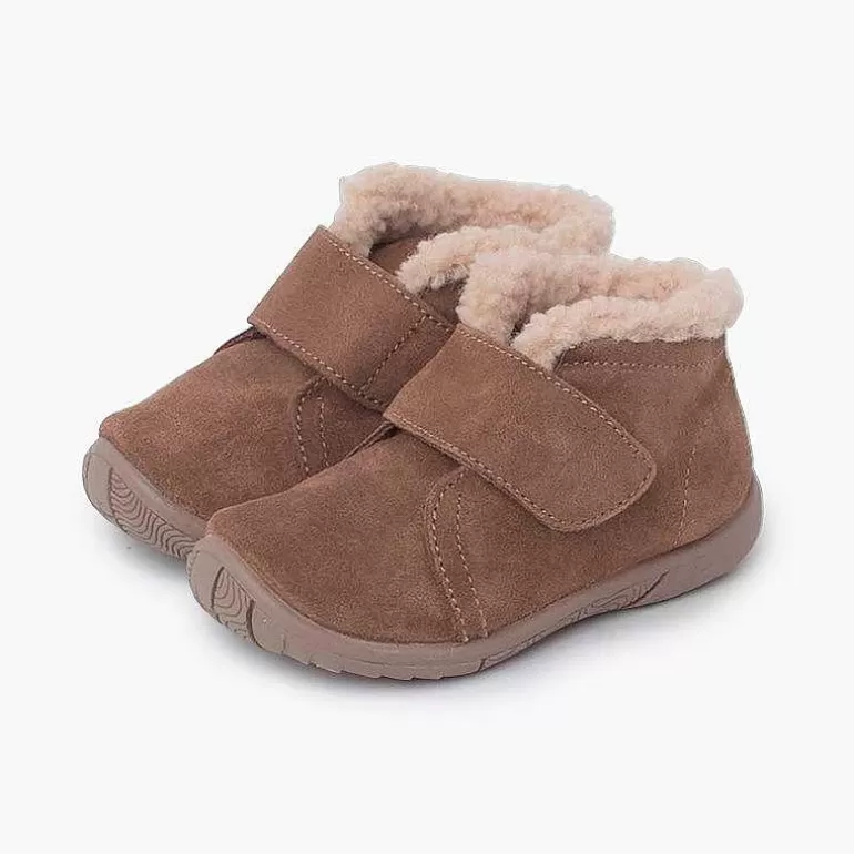 Best Pisamonas Bota Cuello Tipo Borreguito Y Tira Adherente