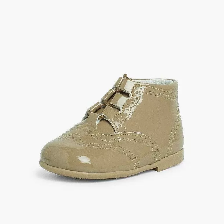Clearance Pisamonas Bota Inglésa/ Zapato Inglés Tipo Charol