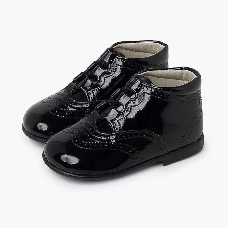 Clearance Pisamonas Bota Inglésa/ Zapato Inglés Tipo Charol