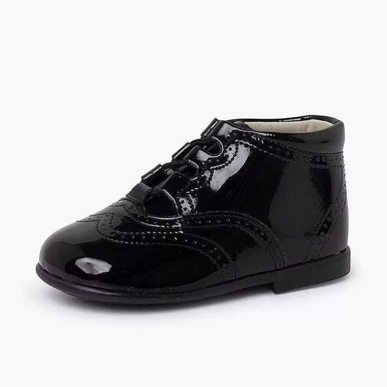 Clearance Pisamonas Bota Inglésa/ Zapato Inglés Tipo Charol