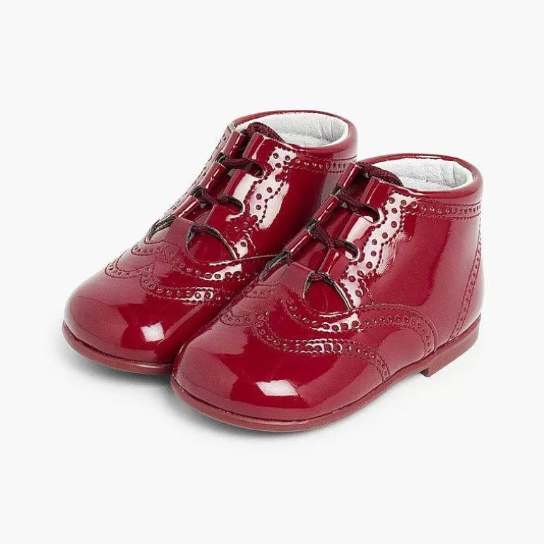 Clearance Pisamonas Bota Inglésa/ Zapato Inglés Tipo Charol