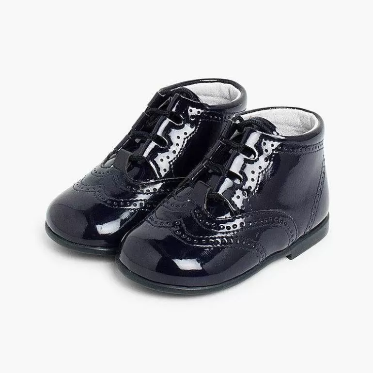 Clearance Pisamonas Bota Inglésa/ Zapato Inglés Tipo Charol