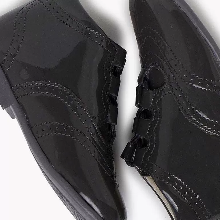 Clearance Pisamonas Bota Inglésa/ Zapato Inglés Tipo Charol