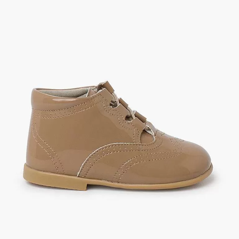 Clearance Pisamonas Bota Inglésa/ Zapato Inglés Tipo Charol