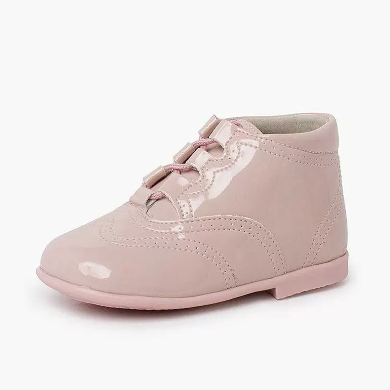 Clearance Pisamonas Bota Inglésa/ Zapato Inglés Tipo Charol