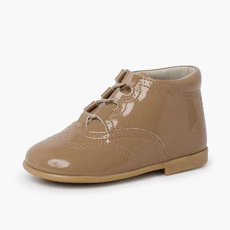 Clearance Pisamonas Bota Inglésa/ Zapato Inglés Tipo Charol