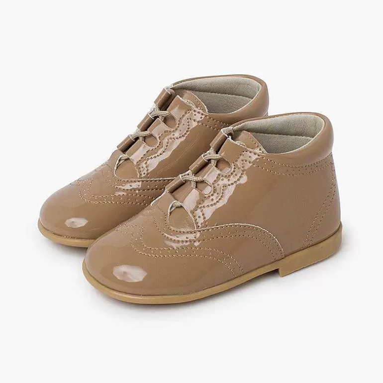 Clearance Pisamonas Bota Inglésa/ Zapato Inglés Tipo Charol