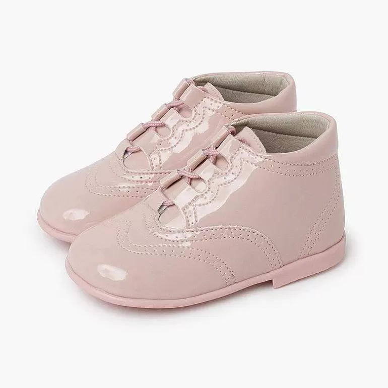 Clearance Pisamonas Bota Inglésa/ Zapato Inglés Tipo Charol